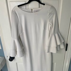 Calvin Klein white dress